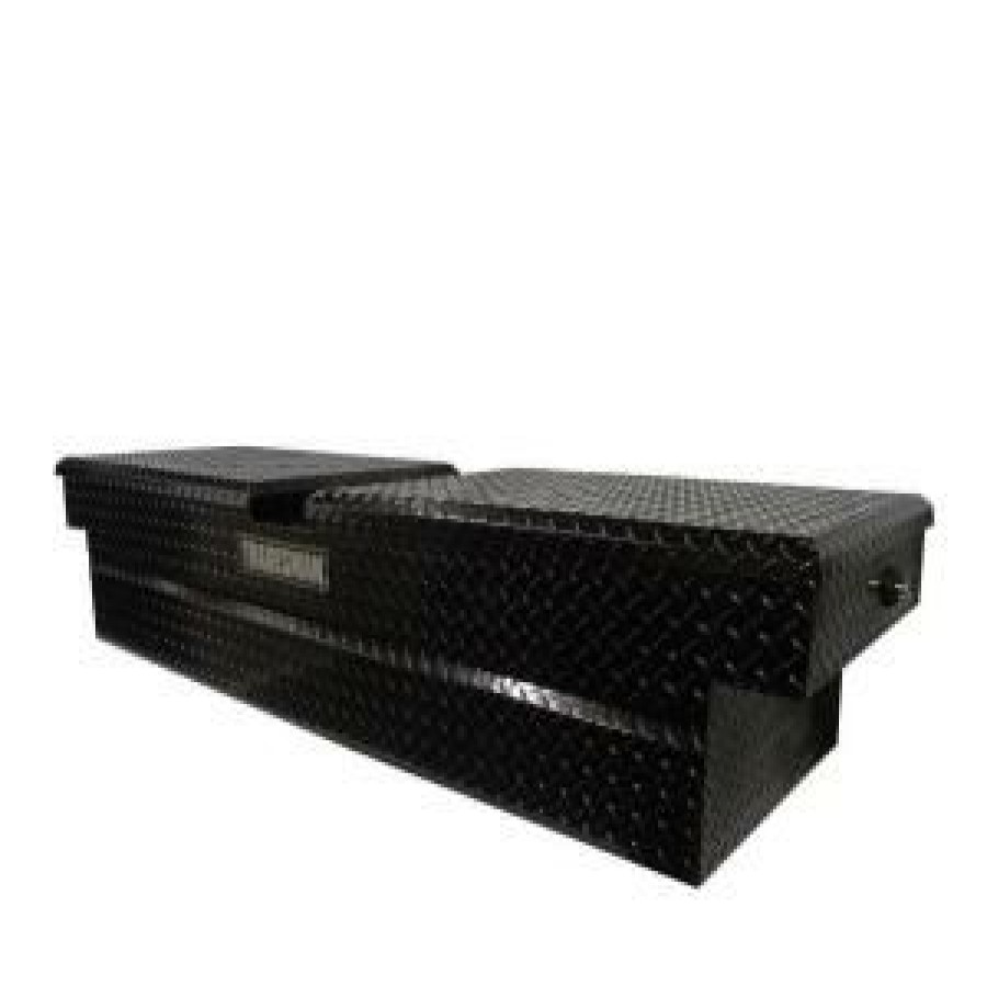 Tools & Hardware Tradesman | Tradesman 70 Inch Black Aluminum Cross Bed Truck Box 79150Pb Tool Boxes