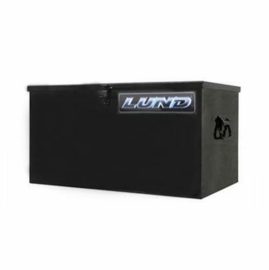 Tools & Hardware Tradesman | Tradesman Lund 42 Inch Black Steel Job Site Chest 78048 Tool Boxes